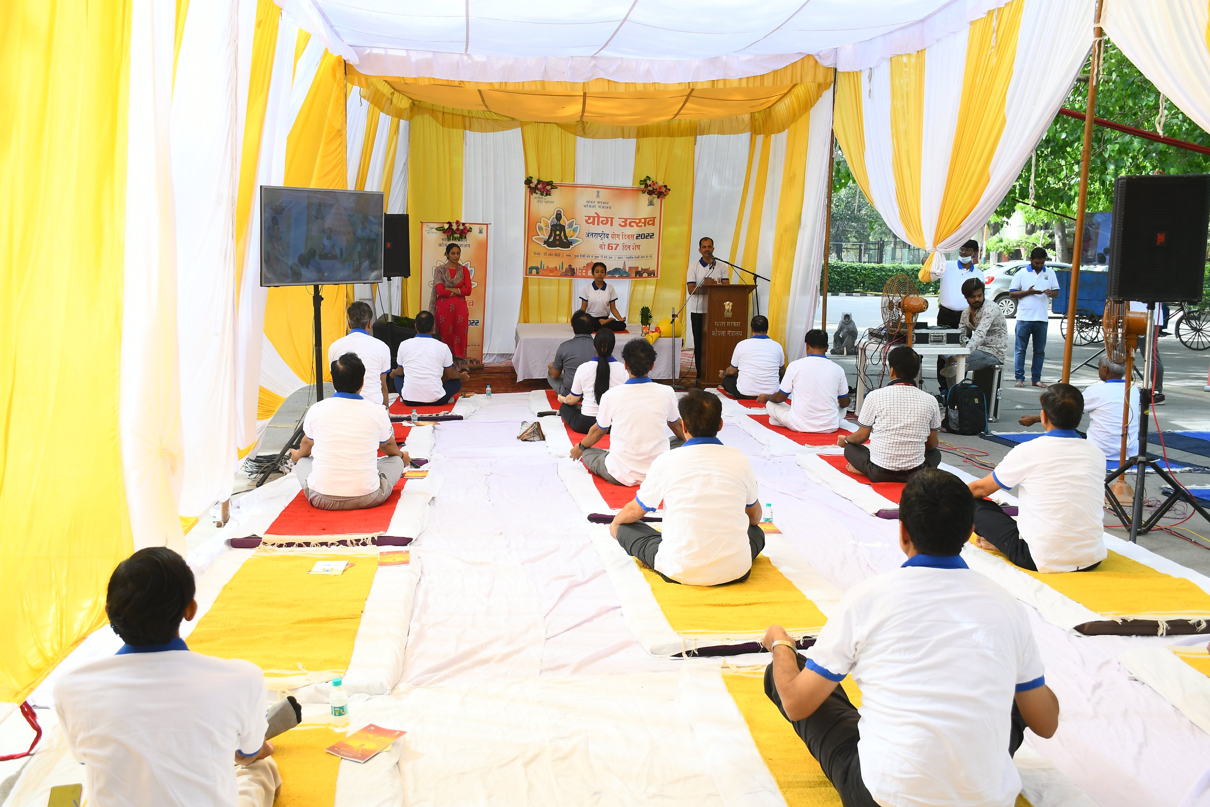 Celebration of Yogotsav countdown programme-pic1