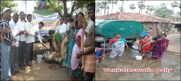 SCCL – Mine water supply in nearby villages